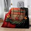 Fc Liverpool Crest Emblem Blanket Camping Trip Home Decor Air Conditioning Blanket Office Rest Blanket Bedroom