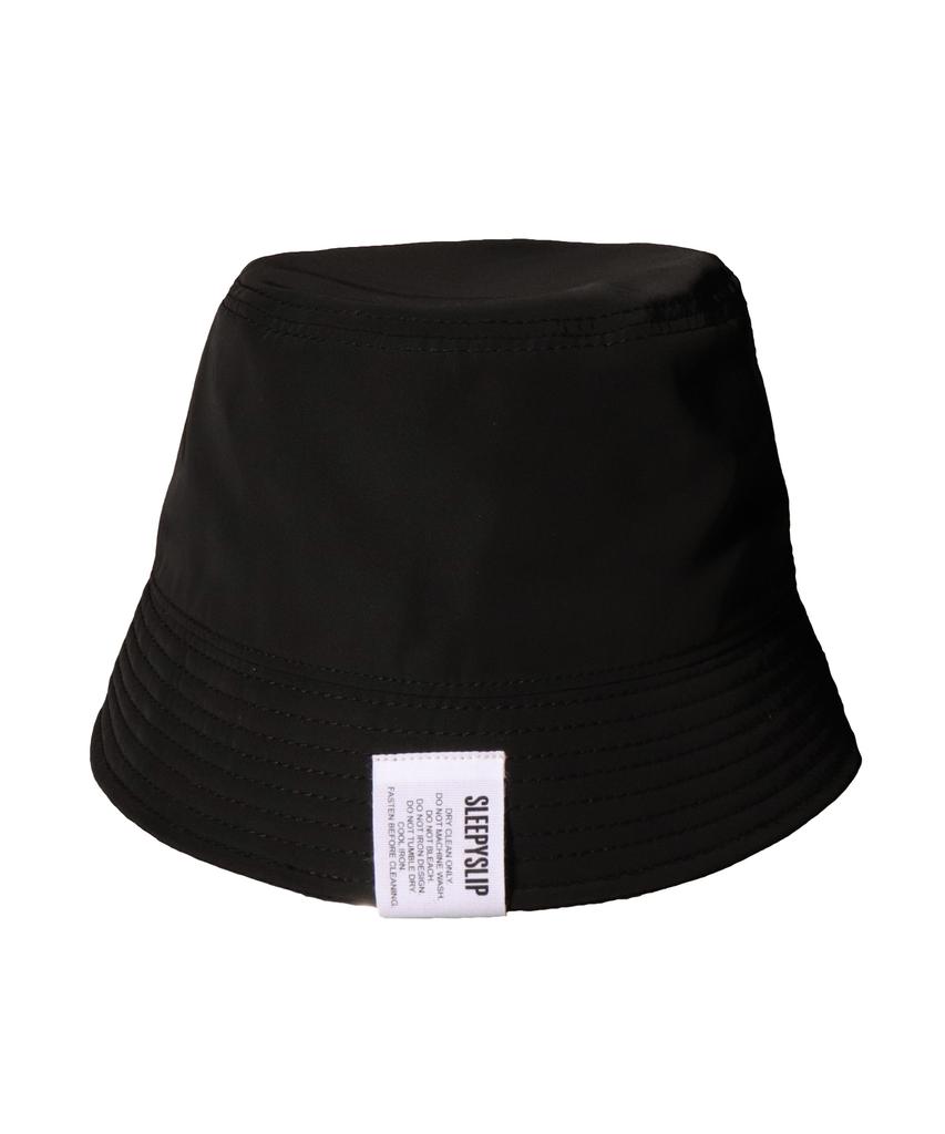 Seullipiseullib Satin Black Bucket Hat