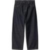 Brandon Pant Loose Straight Comfortable Zipper Fly Simple Jeans Men Bottoms I035893-01-02