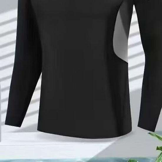 Men's Outdoor Quick-Dry Base Layer Long Sleeve for Running, Cycling, and Sports