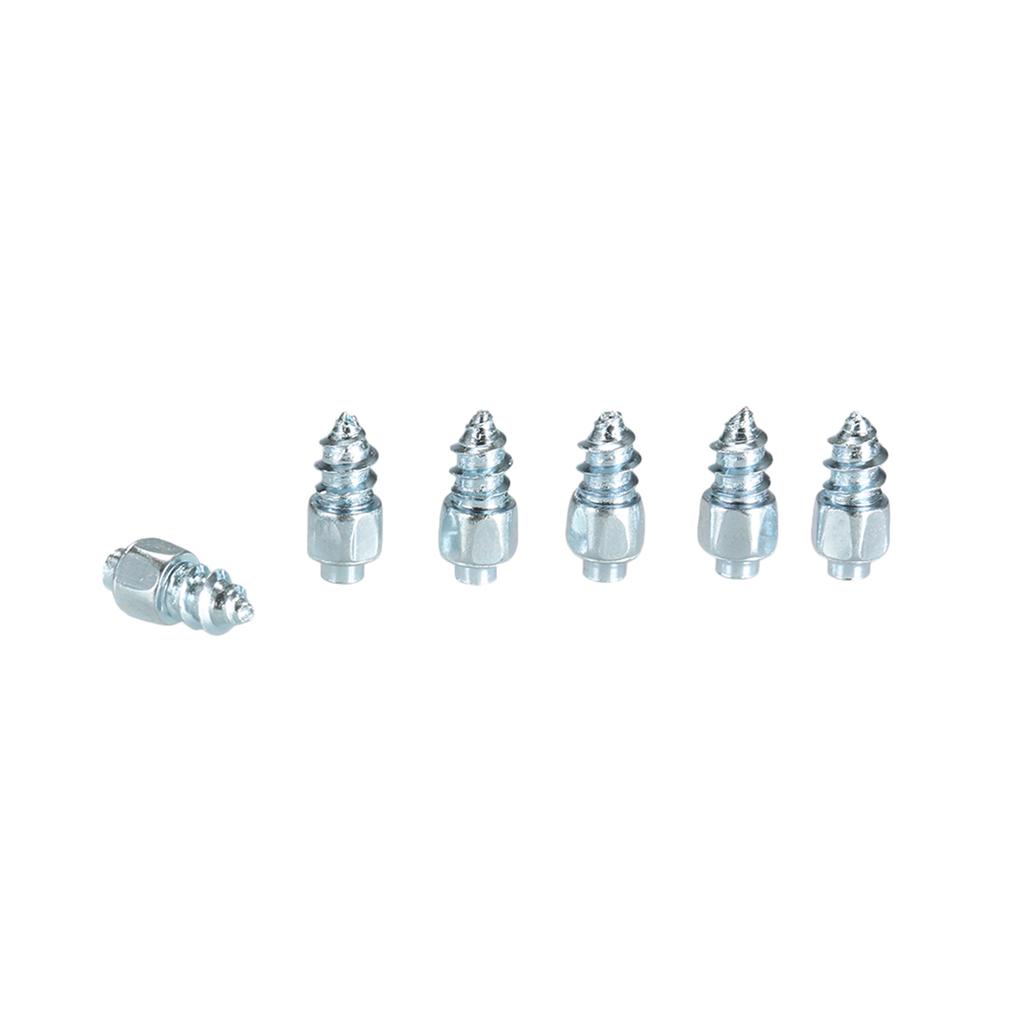 Snow Tire Studs Winter Tire Screws Ice Traction Spikes 200PCS Heavy Duty Steel Alloy Anti-Skid Screws for Car Truck Motorcycle with Drill Sleeve Easy