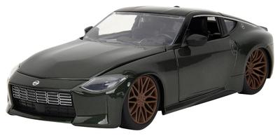 Jada Toys Fast and Furious Series X 2023 Nissan Z Dark Green Finished Product 1/24 F&F