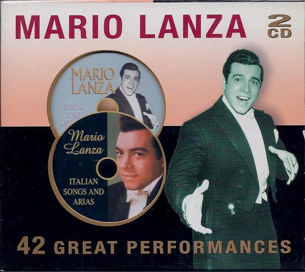 

CD MARIO LANZA - 42 Great Performances PLATBX2209,PLAT Prism Leisure 2001 UK Pop Used