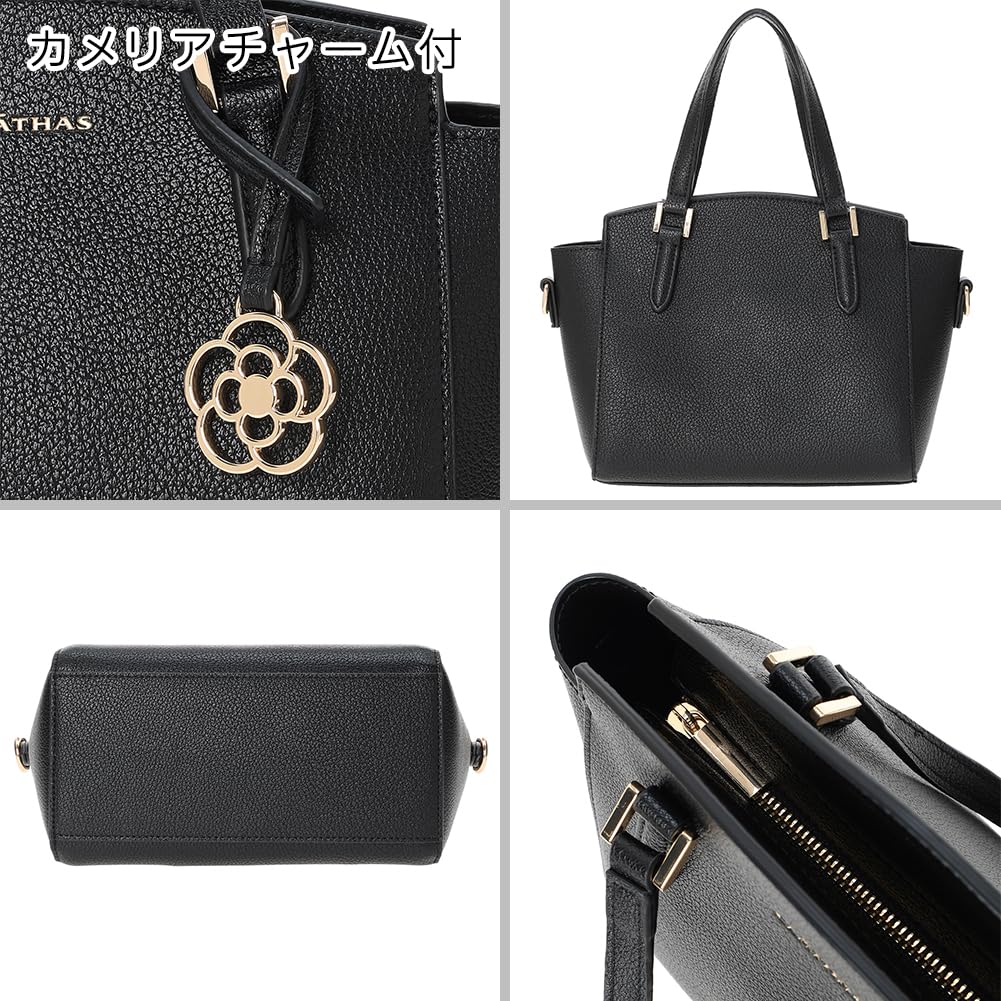 [Clasus] 2-way handbag, black