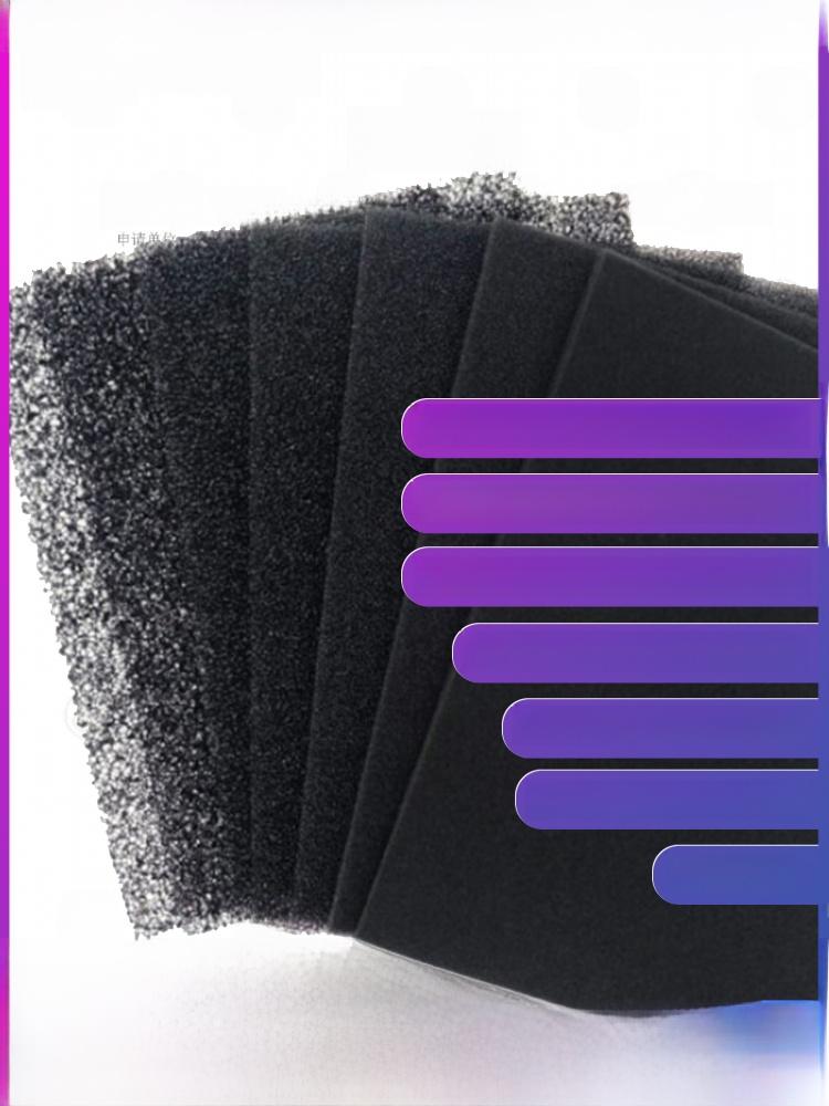 Dustproof Polyurethane Foam Air Filter Cotton 60PPI for Air Compressor Cabinet Flame Retardant Aquatic Equipment Filter