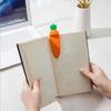 1 Piece Creative Cartoon 3D Carrot Cute Bookmark Book Mark Office School Supplies Funny Gift