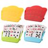 2pcs Durable Inclined Card Storage Box – Contactless Poker Tray – Portable Desktop Accessory – Suitable for Various Card Games