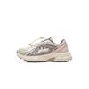 Li Ning Kids Sports Lifestyle Series Comfortable Versatile Wear-Resistant Non-Slip Low-Top Casual Shoes Kids Casual Shoes Gray Pink White YKNV046-4