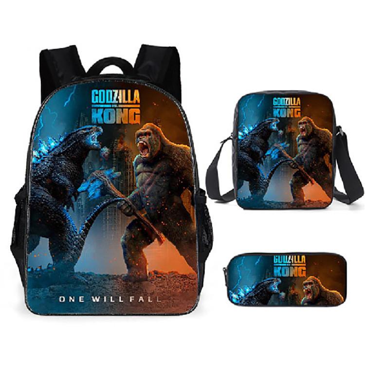 Shoulder Anime Cartoon Bag Pencil Case Kids School Pack For Daily Use