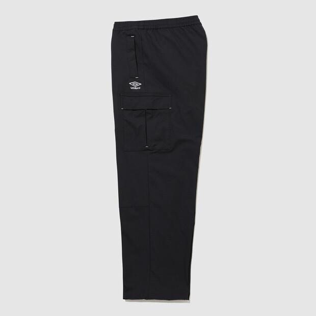 UMBRO Cotton-Touch Nylon Cargo Straight Pants Black Ur123Cpt25