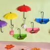 Wall Door Bathroom Kitchen Key Clothing Hanger Storage Rack Umbrella Hook Wall Hook Home Decorative