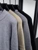 Men's Trendy Loose Fit Round Neck Sweater - Autumn/Winter 2025 Collection, Simple Solid Color Casual Knit Base Layer