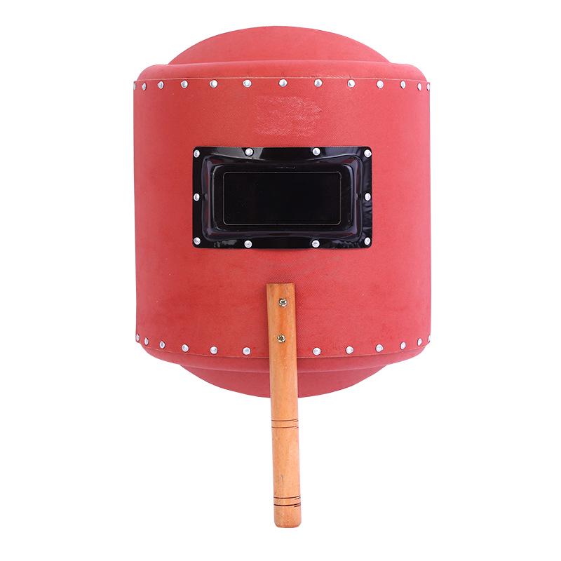 Portable Red Welding Mask with Welder Protection