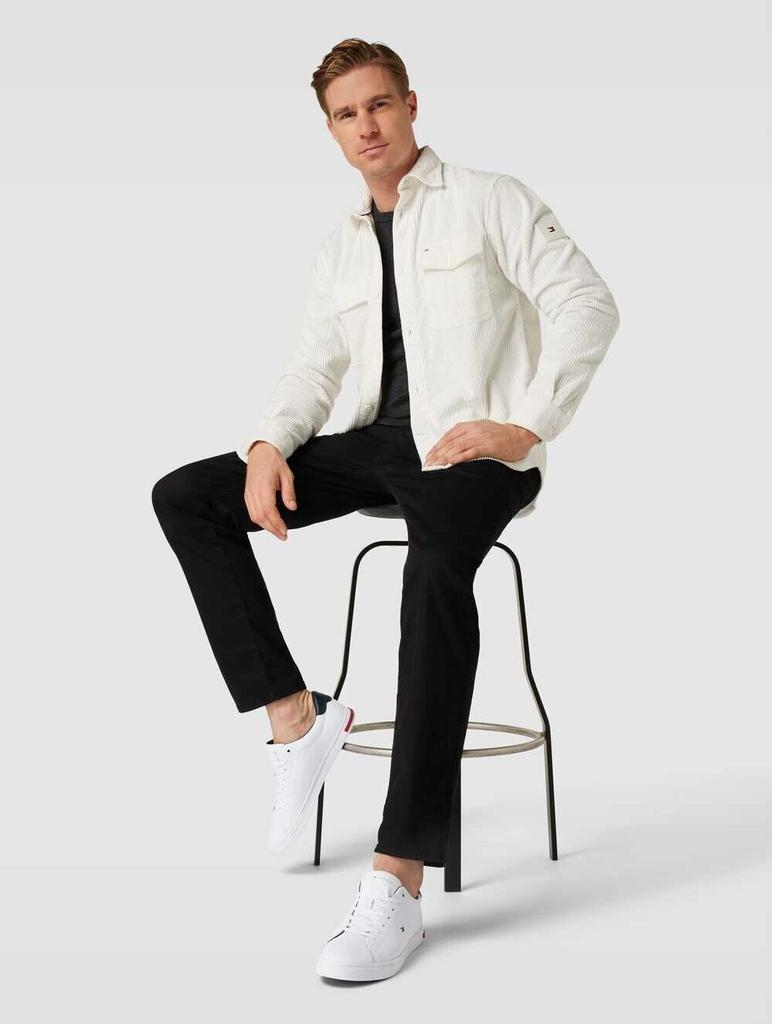 Sneakers Tommy Hilfiger Essential Leather Detail Vulc FM0FM04047 White