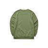 Skechers Letter Print Casual Crew Neck Pullover Long Sleeve American Sweatshirt Unisex sweatshirt Chrome-Green L323U075-01MX