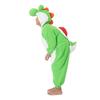 Kids Onesies Yoshi Kigurumi Boy's One-Piece Pajamas Cartoon Cosplay Costume For Christmas Halloween Fleece Sleepwear Anime Homewear Party Pijamas