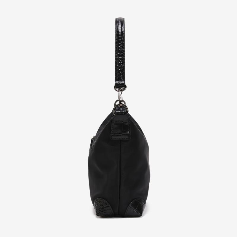ESquire Collection ESquire Women S Nylon Chroni Shoulder Bag Black