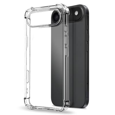 NORTHJO Coque Air pour iPhone 17 Antichoc TPU Transparent Housse de Téléphone avec Verre Trempé et Film de Protection d'Objectif de Caméra