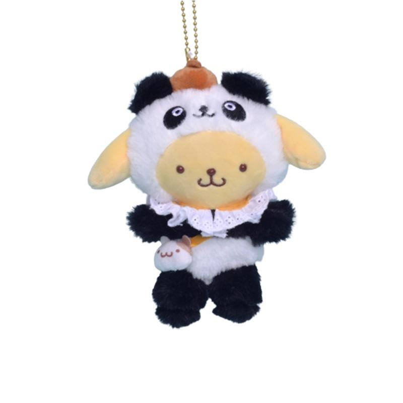 Cute And Cuddly Panda Series Plush Keychains