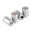 Tappi di Protezione per Stelo Valvola Pneumatico Ruota Auto Antipolvere per Cadillac ATS BLS CT4 CTS SRX XLR XT4 XT5 XT6 XTS Escalade Deville