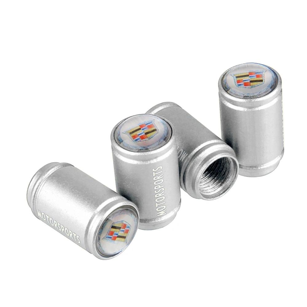 Tappi di Protezione per Stelo Valvola Pneumatico Ruota Auto Antipolvere per Cadillac ATS BLS CT4 CTS SRX XLR XT4 XT5 XT6 XTS Escalade Deville