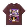 275 GSM Washed T-shirts 100% Cotton Dragon Ball V4 Freiza Print Unisex Heavy Cotton T Shirt