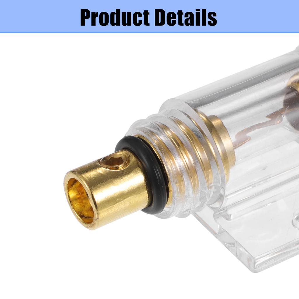 X AUTOHAUX Resetovací obvodový istič pre autorádio, Inline držiak poistky so 4 poistkovými trubicami, Ochrana 70A 30 AMP