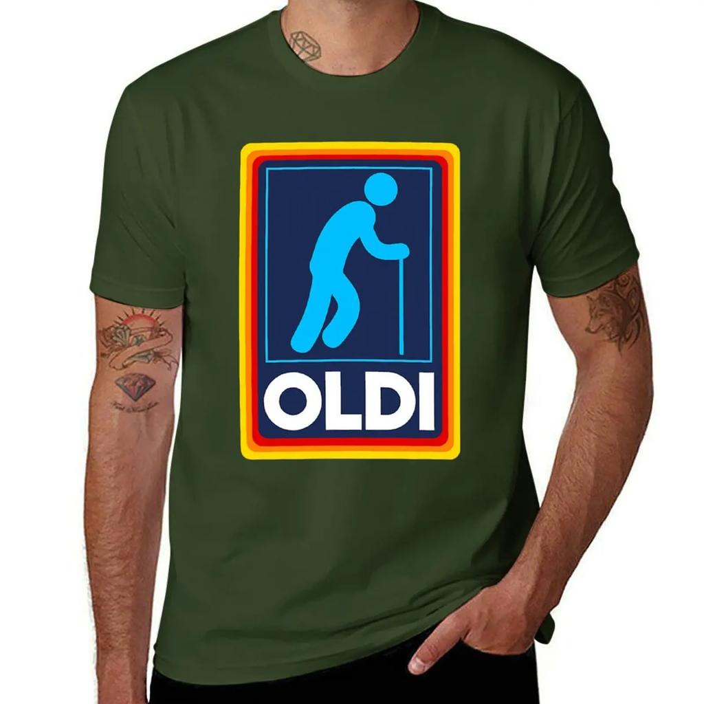 Oldi Classic T-Shirt Quick-drying Anime T Shirts Sweat Shirts, Men