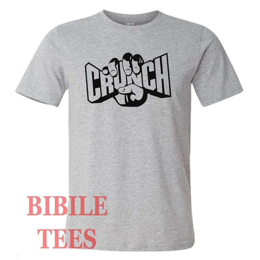 Crunch Fitness Gym Men s Grey Size S to 5XL XL