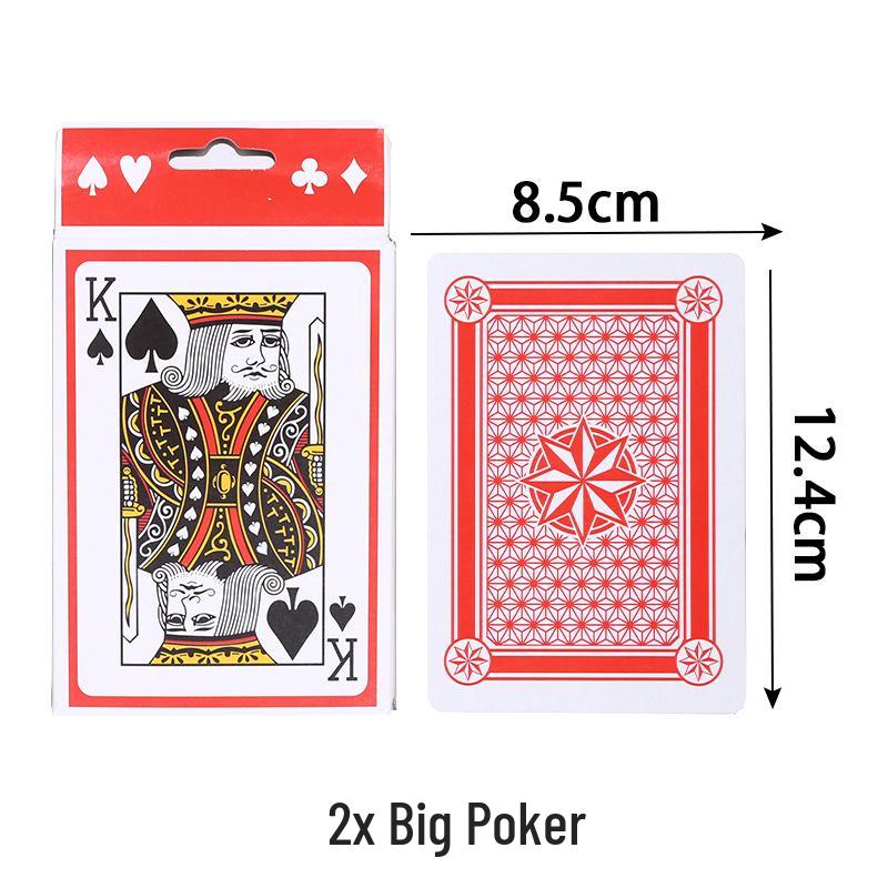 Playing Big Extra Large Super Size Playing Cards - 4x9 Times Larger