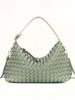 Handmade Lambskin Chain Crossbody Women's Dumpling Handbag