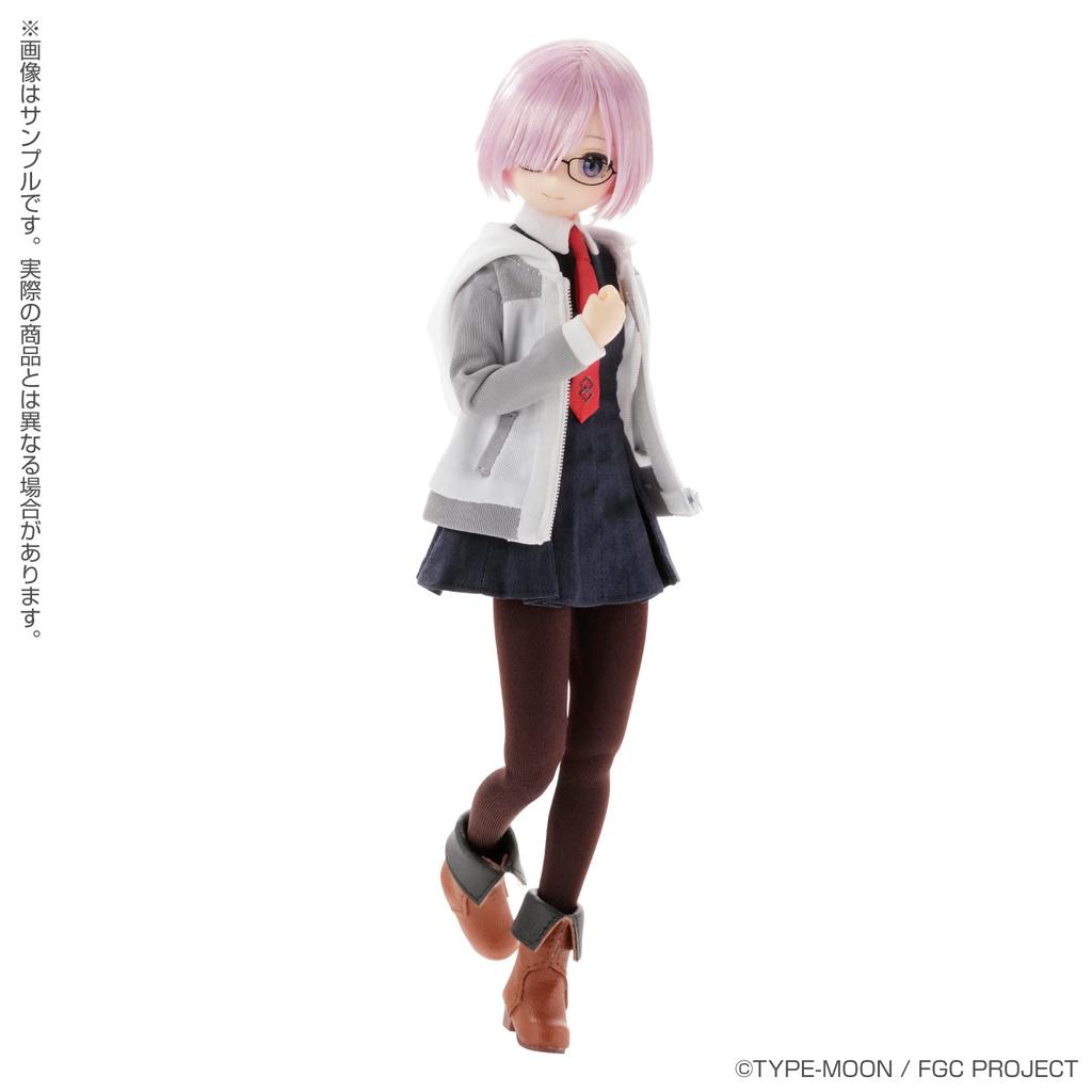 Azone International Pureneemo Character Series 141 Carnival Mash Kyrielight Scale Doll Soft Vinyl Head Figure Scale Doll No. Fate/Grand 1/6
