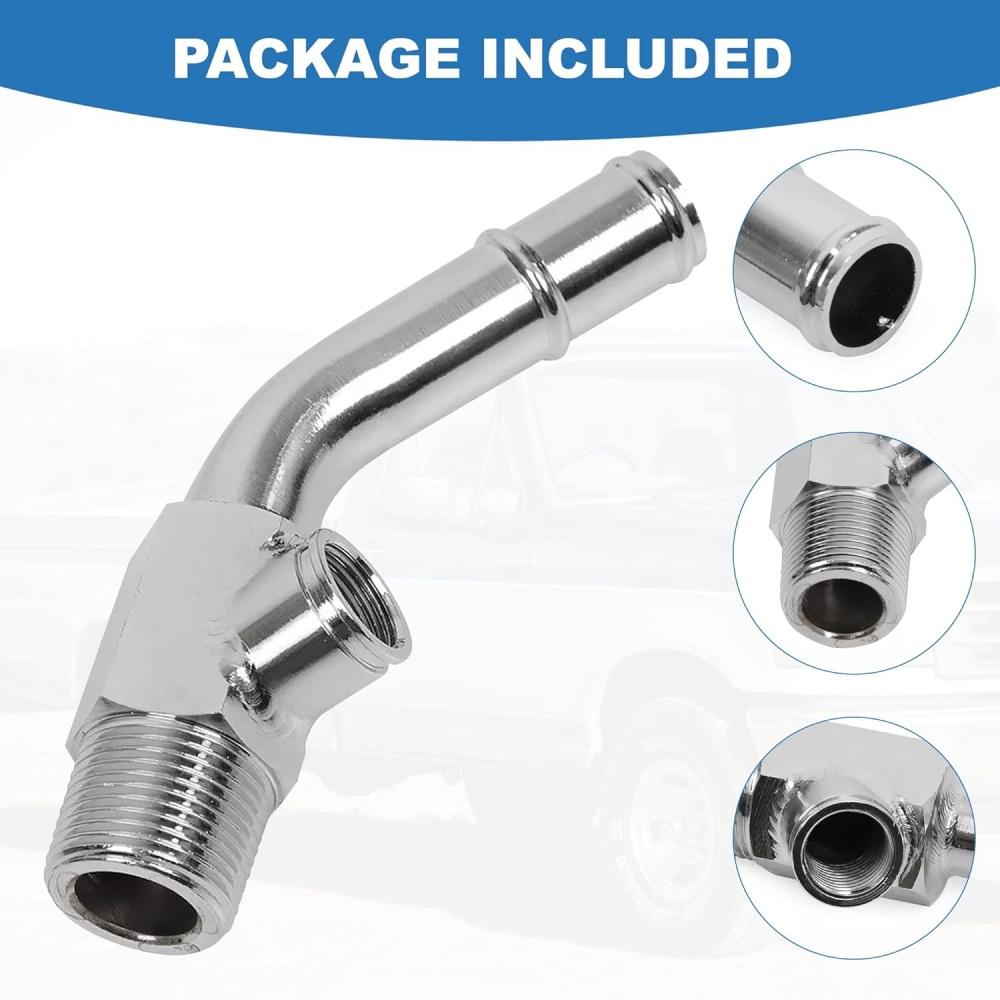 Coolant Temp Sensor Elbow Connector for Ford Bronco F-Series E5TZ-18599-C