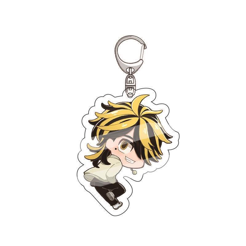 Keychain Tokyo Revengers Keyring Manjiro Ken Takemichi Hinata Pendant Atsushi