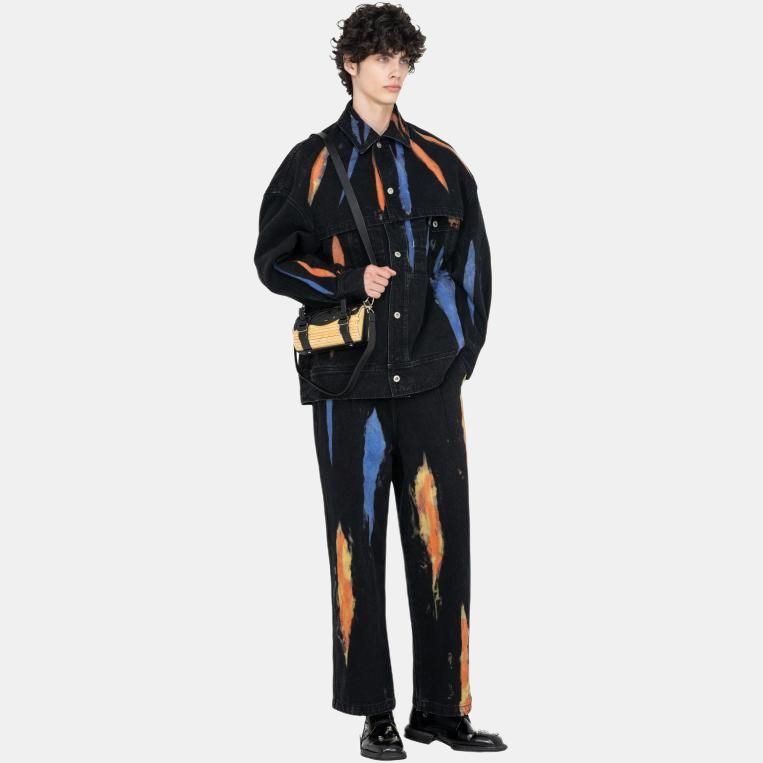 Feng Chen Wang Tie Dye Collection Jacket Men's FMF14JK20
