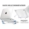 Kristallklares Laptop-Case für Macbook Air 13,6 M4 15 M3 Hartschalen-Cover für Mac Book Pro 13 M1 M2 14 M4 16 2025 Hülle Zubehör
