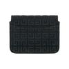 Givenchy 4G Logo Embroidered Metal Lock Chain Cotton Shoulder Crossbody Bag Women Bags Black BB50L3B18Z-001