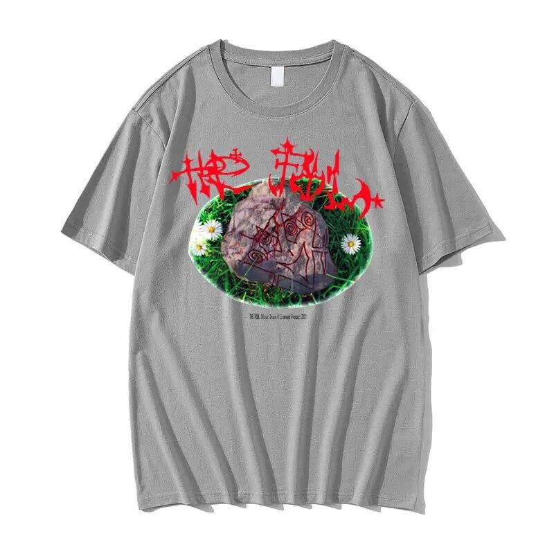 Bladee The Fool Музыкальный альбом Футболка с графическим принтом с коротким рукавом — фото 8