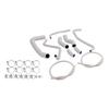 Silicone Radiator coolant Hose Fit For Suzuki SV 650 SV650 2016-2025 White