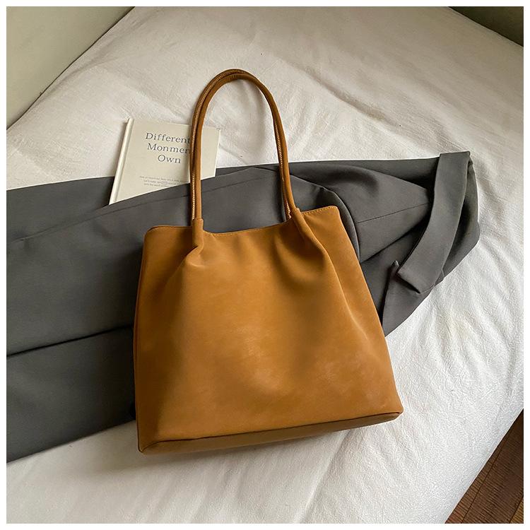 Torebka Codzienna, Niszowa Torba Tote, Torba Jednoramienna, Elegancki i Luksusowy Styl, Torba Pod Ramię do Pracy