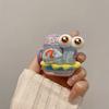 Cute Cartoon Earphone Case for AirPods 4 Case Fresh Candy Color Case for Airpods 1 2 3 Pro Pro2 Protective Cover with Hook