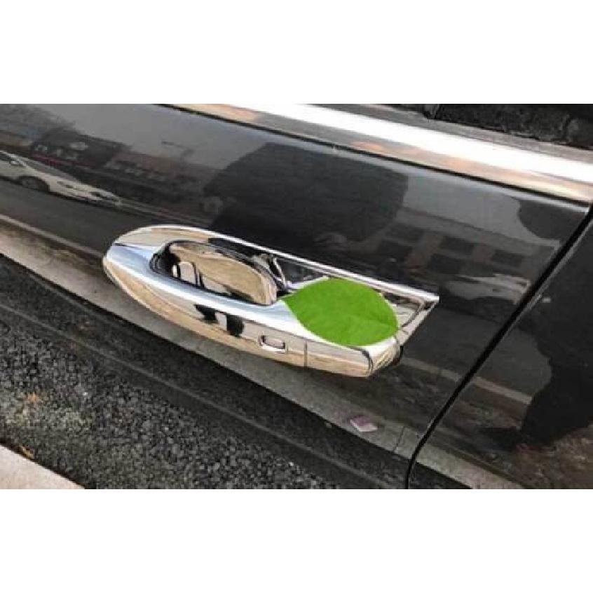 For Chevrolet Malibu 2019~2023 8PCS Chrome ABS Outside Door Handle Frame Trim