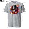 Colorful English Springer Spaniel Dog Short-Sleeve T-Shirt | Vibrant Design! Tee