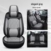 Universal Full-Wrap Nappa Leather Sports Car Seat Cover Cushion