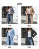 2024 Autumn/Winter V-neck Knitted Cardigan: European & American Women's Loose Solid Color Sweater Fashion.