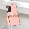 For Samsung S22 5g-deksel Soft Girl Boss Art-deksel til Samsung Galaxy S21 S20 Fe S10 Plus Note 20 Ultra 10 Lite 9 8 telefondeksel
