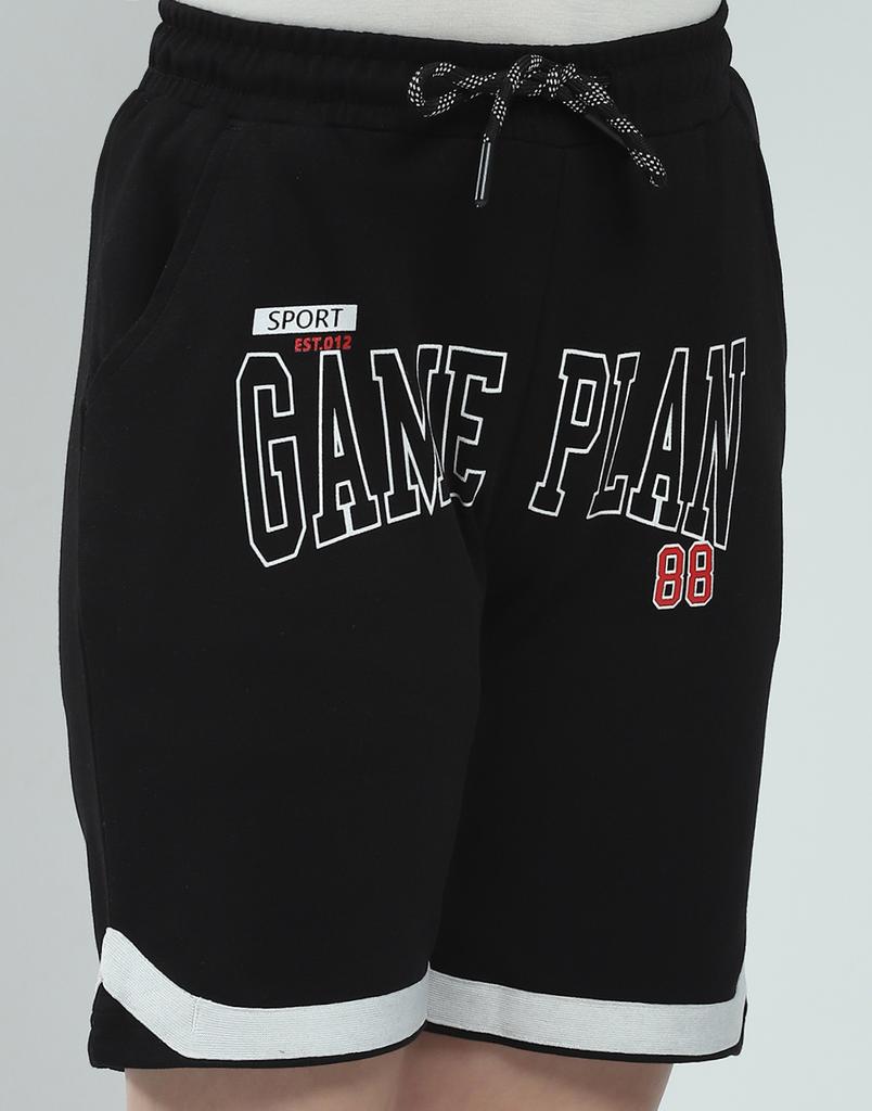 MONTE CARLO Bermuda cu imprimeu pentru băieți, croială regulată