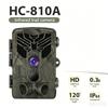 HC-810A Medību kamera, 2,7k, 36MP, ūdensizturīga āra, IP65 kameras siksna, foto siksna