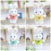 4-inch Plush Toy Doll Creative Pendant Claw Machine Keychain Doll Cute Little Rabbit Rag Doll