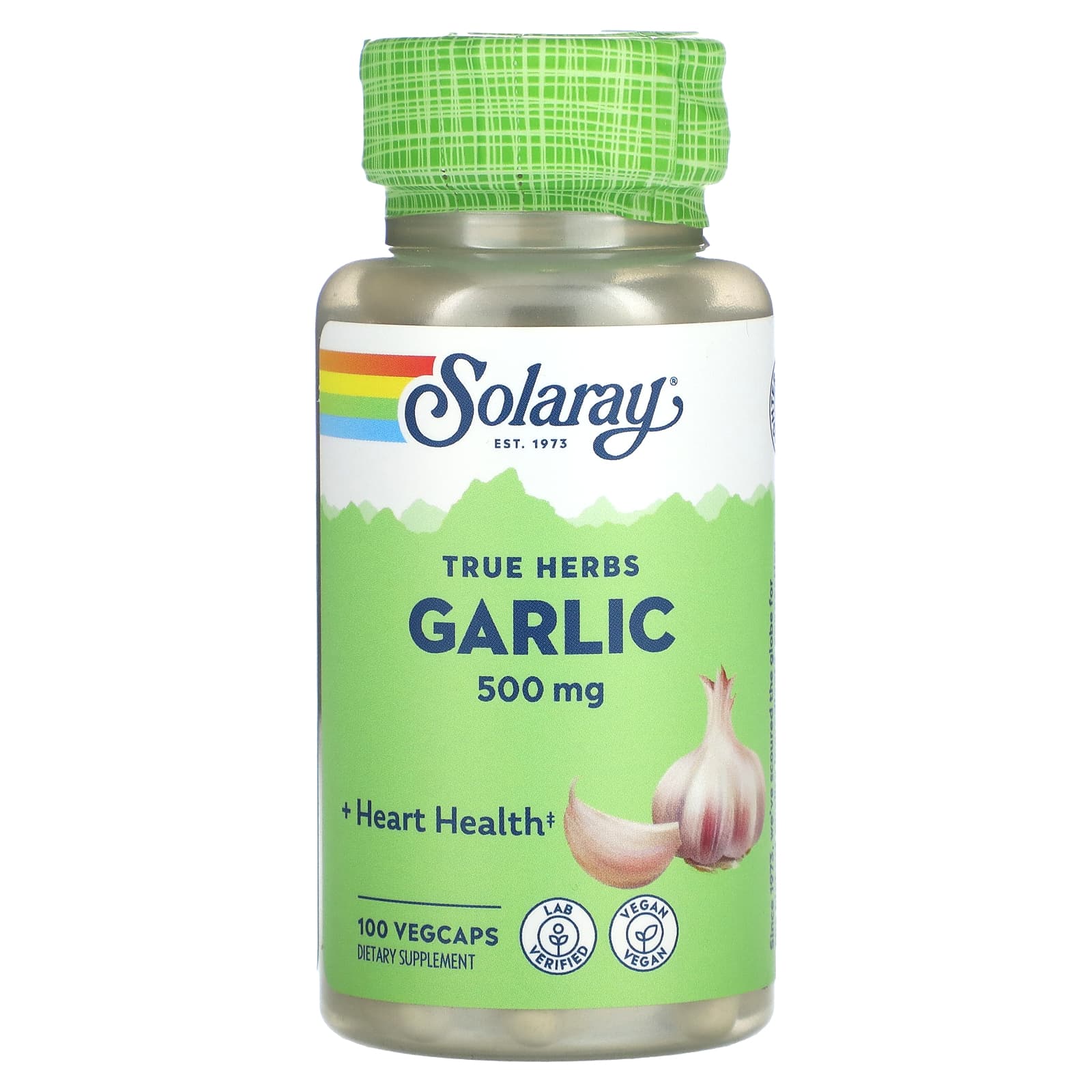 

True Herbs, Garlic, 500Mg, 100 Veggie Caps